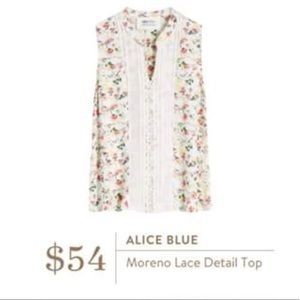 Alice Blue Stitch Fix Top
